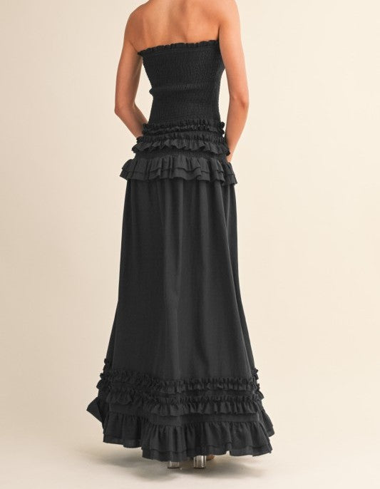 Emilia Ruffle Maxi Dress