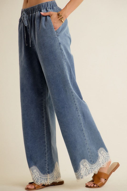 Lia Lace Denim