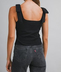 Aria Bow Strap Top