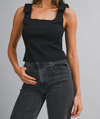 Aria Bow Strap Top