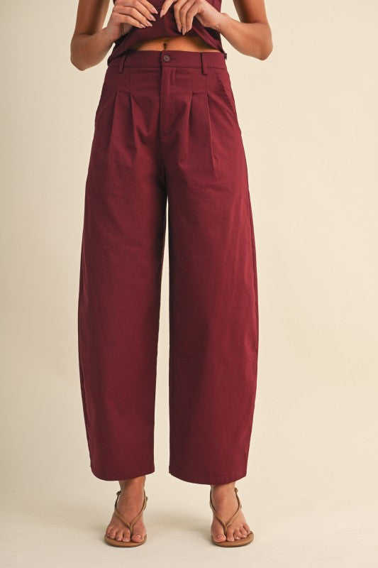 Celine Burgundy Set