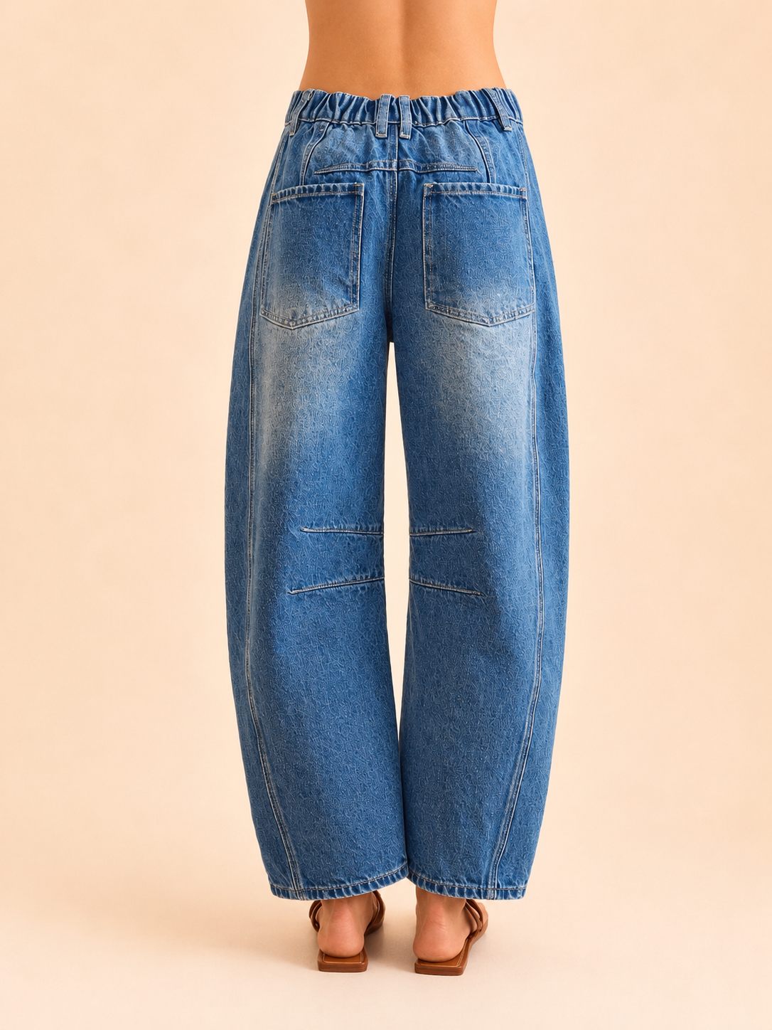 Bloom Barrel Jeans