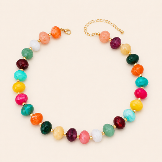 Multi Beaded Necklace