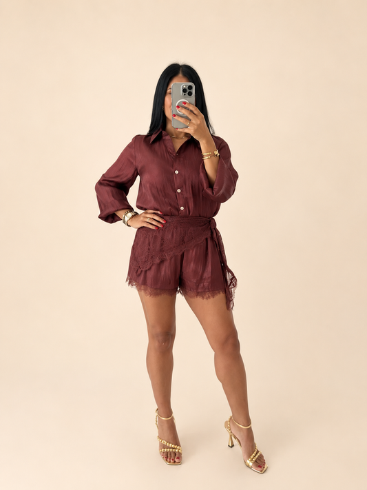 Coco Lux Satin Set