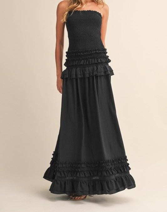 Emilia Ruffle Maxi Dress
