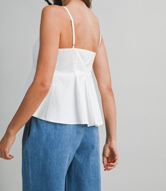Harper Tie Top