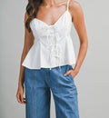 Harper Tie Top