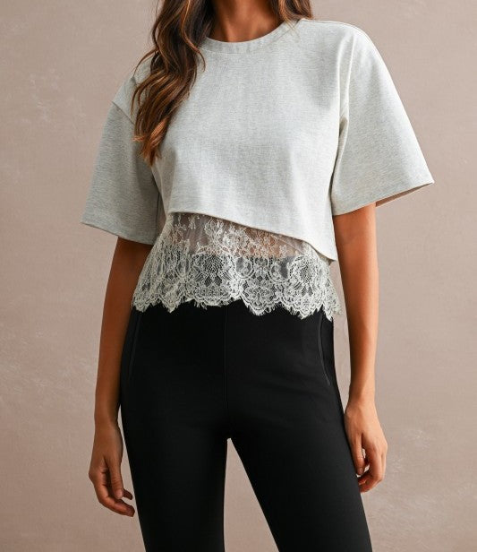 Lucy Lace Top