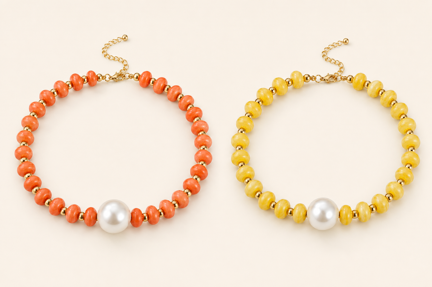 Pearl Beaded Necklace