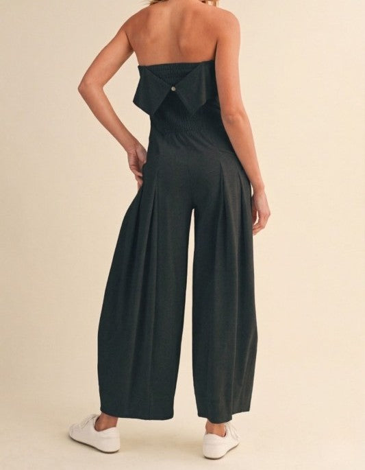 PRE-ORDER | Sloane Barrel Jumpsuit • Approx. Shipping Date: Sept. 24